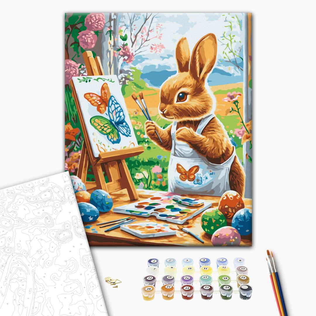Painting by numbers Easter artist (BS54290)