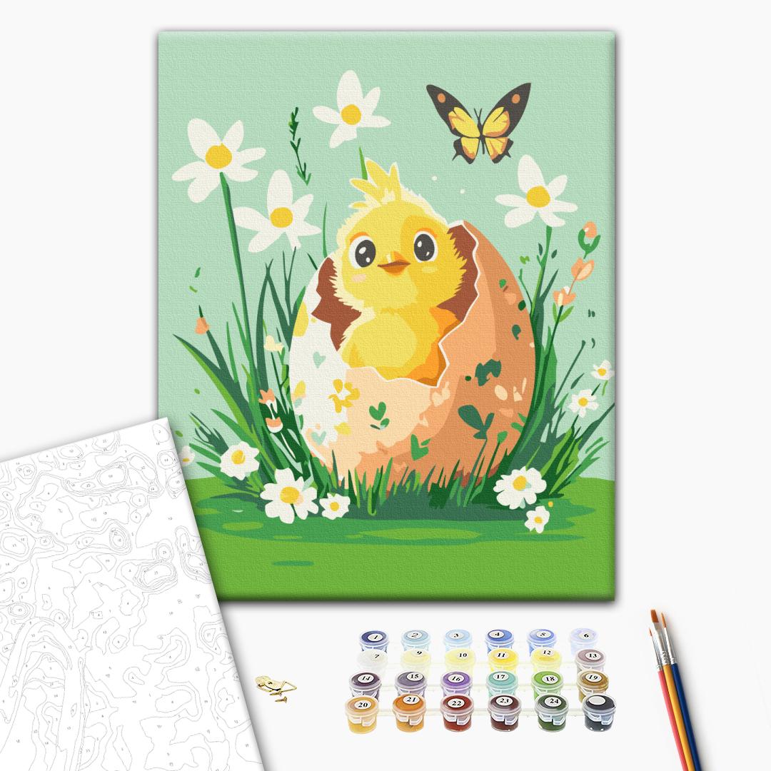 Painting by numbers Chicken (KBS0176)
