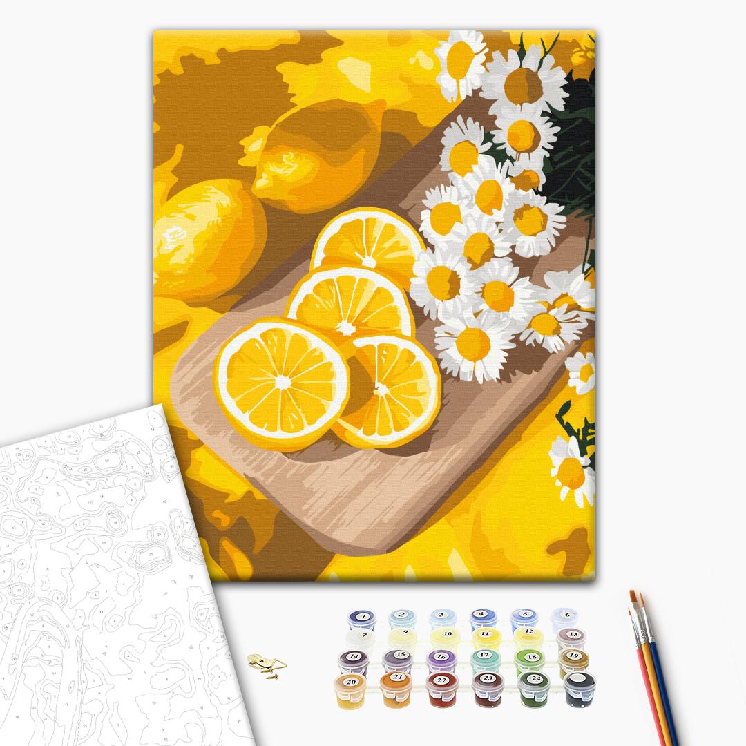 Painting by numbers Juicy lemon (BS54311)
