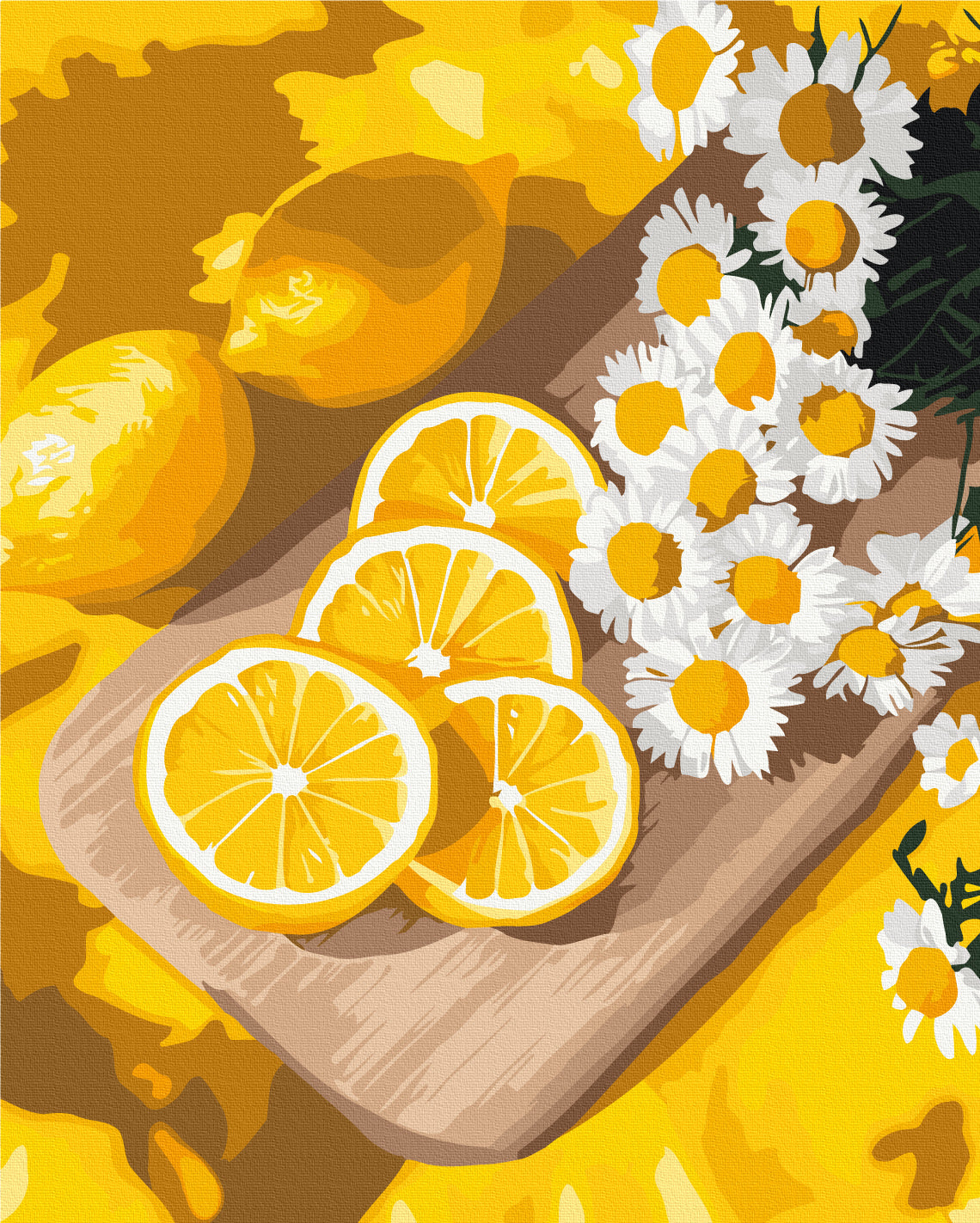Painting by numbers Juicy lemon (BS54311)