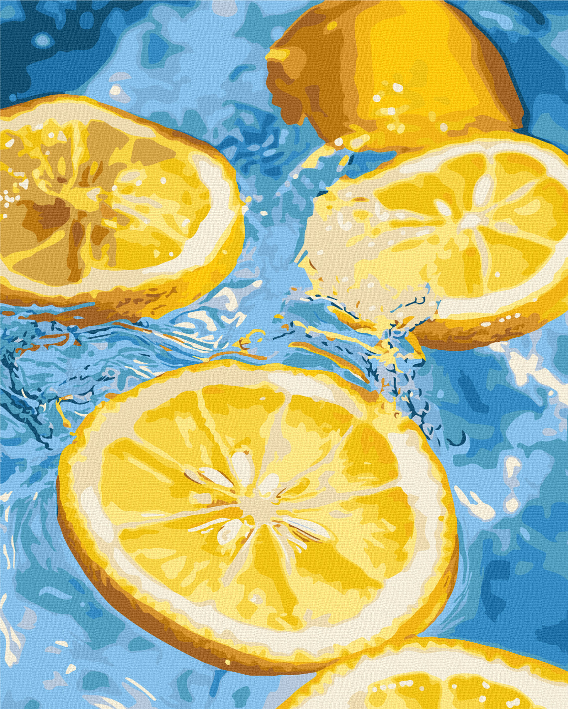 Painting by numbers Refreshing lemon (BS54307)