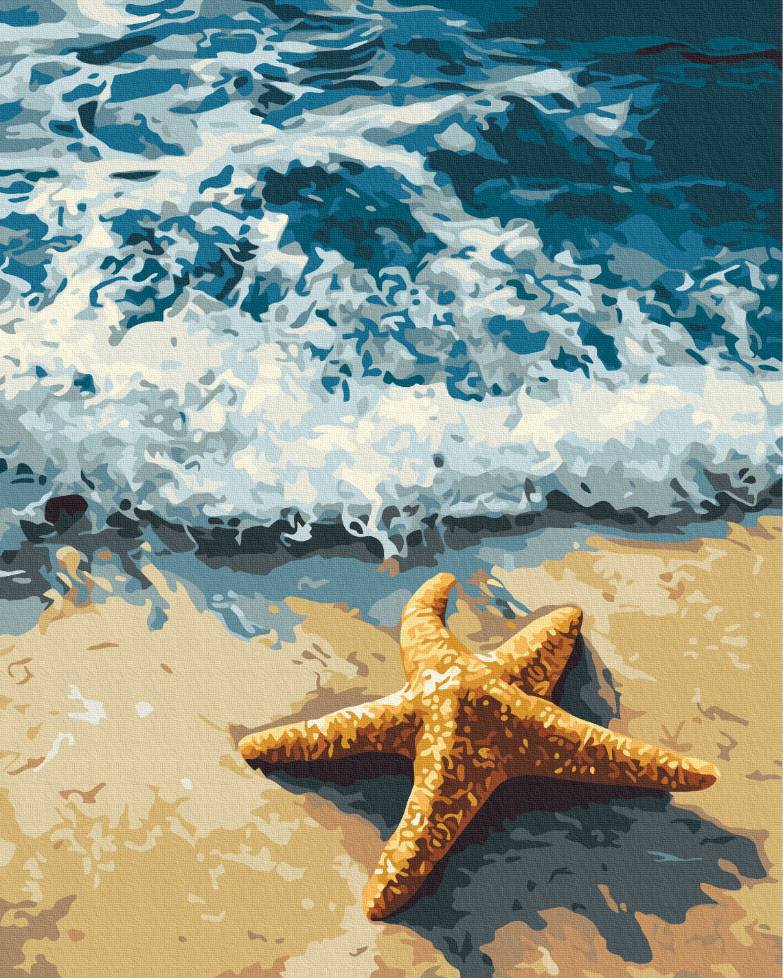 Painting by numbers The smell of the sea (BS54238)