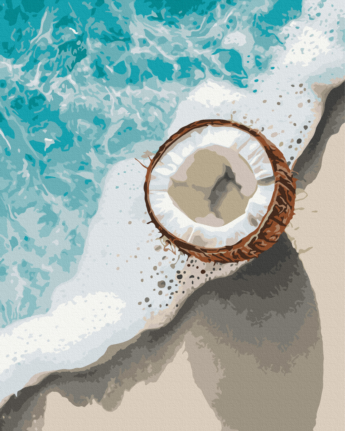 Painting by numbers A taste of the tropics (BS54314)