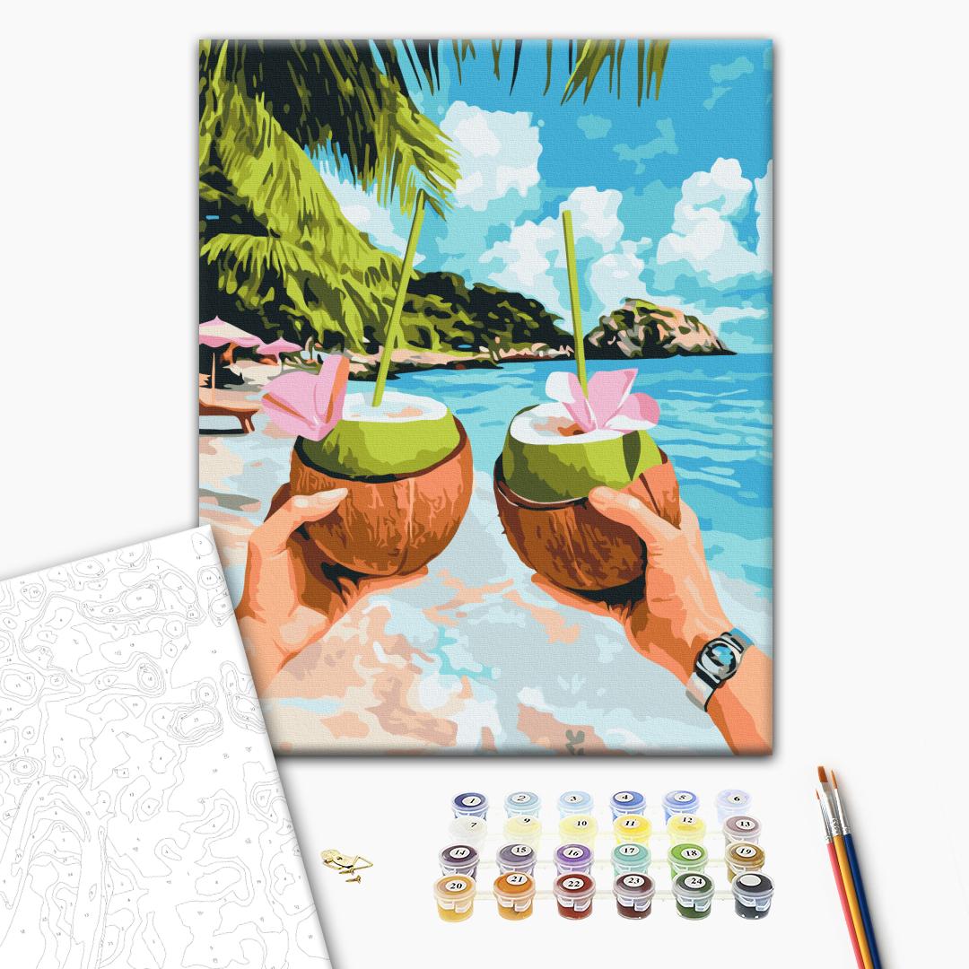 Painting by numbers Coconut delight (BS54318)