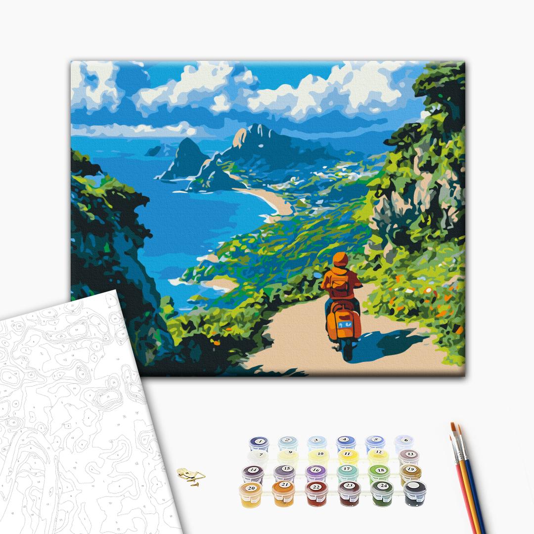 Painting by numbers Towards the horizon (BS54237)
