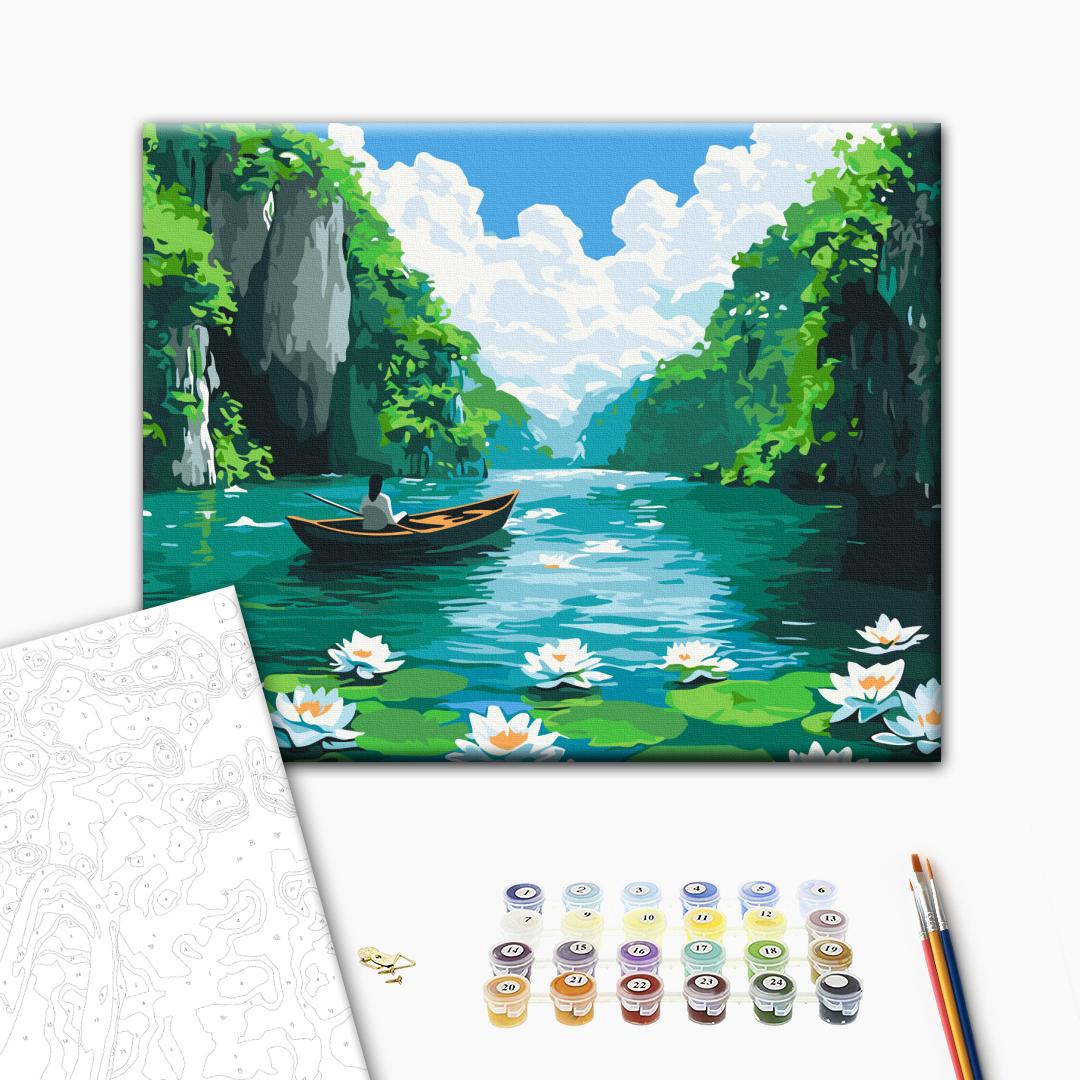 Painting by numbers Where there is peace (BS54240)
