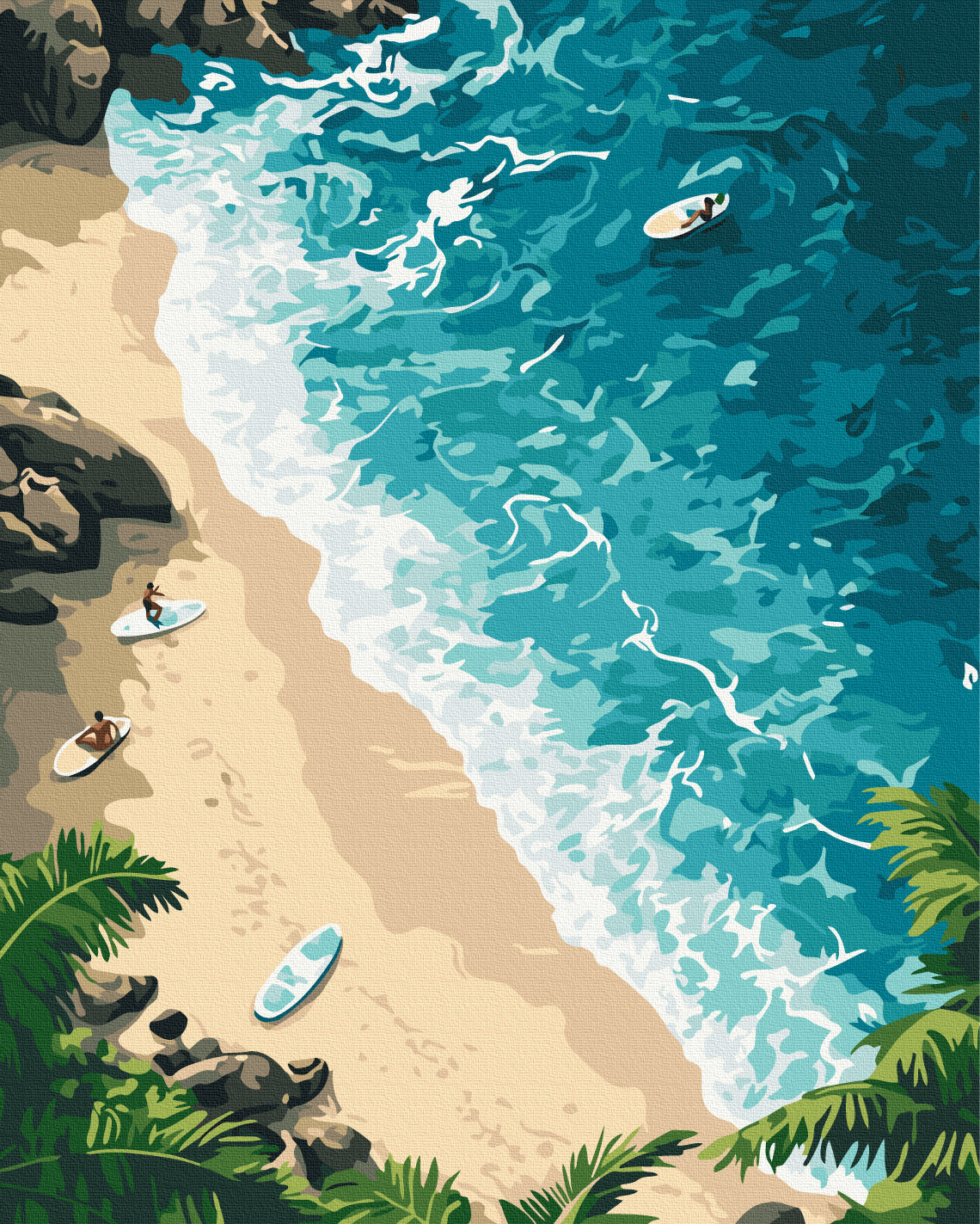 Painting by numbers Island of dreams (BS54239)