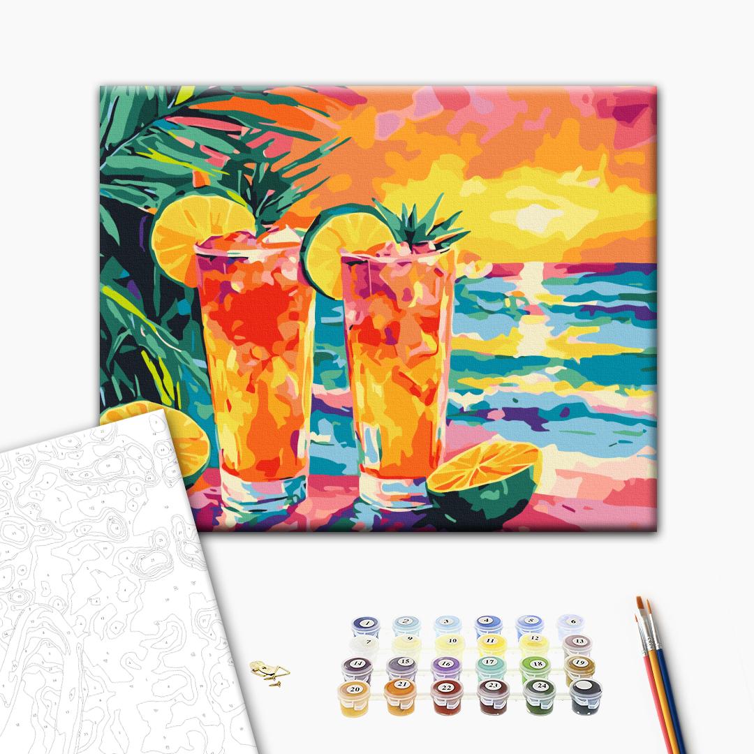 Painting by numbers Taste of relaxation (BS54312)