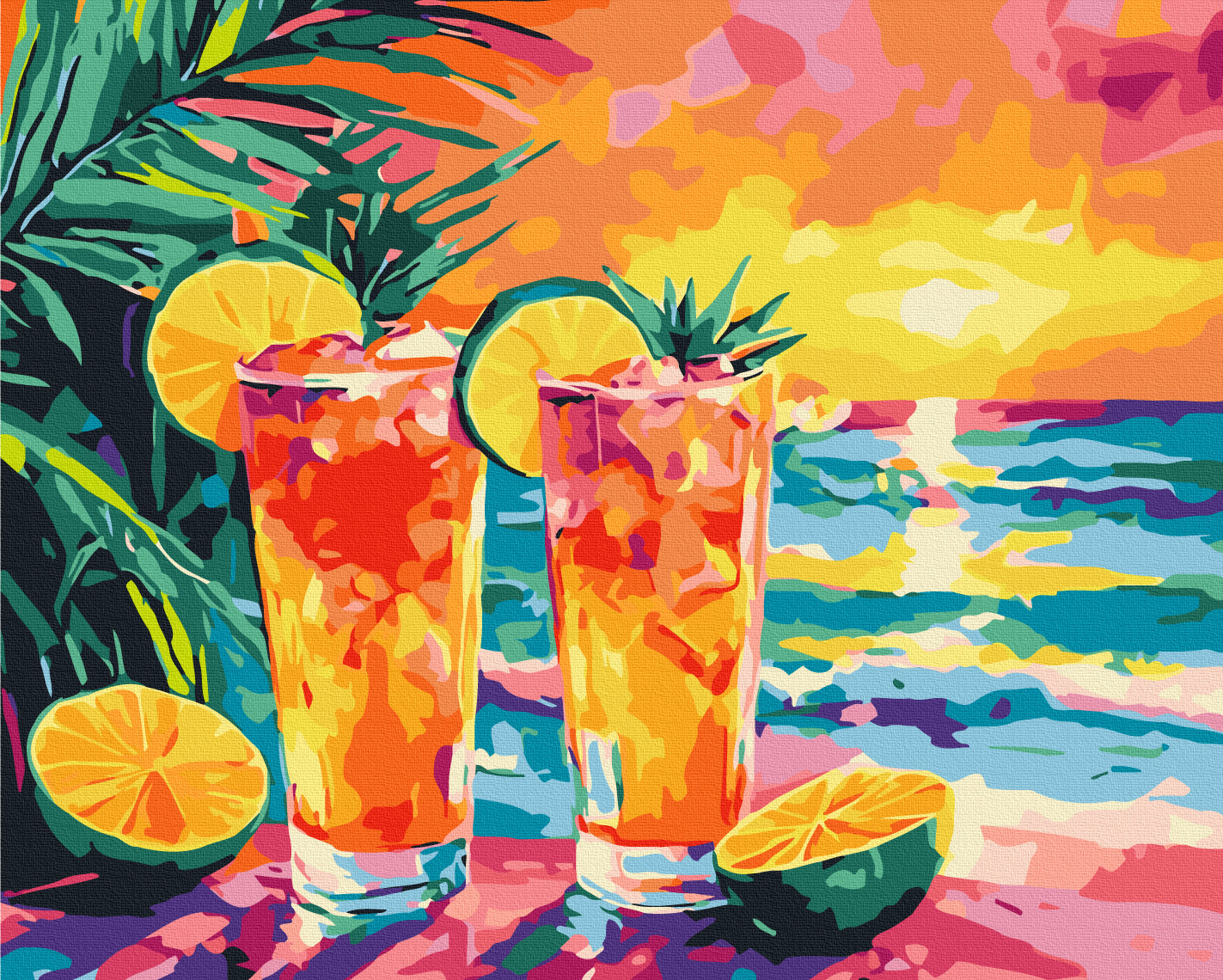 Painting by numbers Taste of relaxation (BS54312)