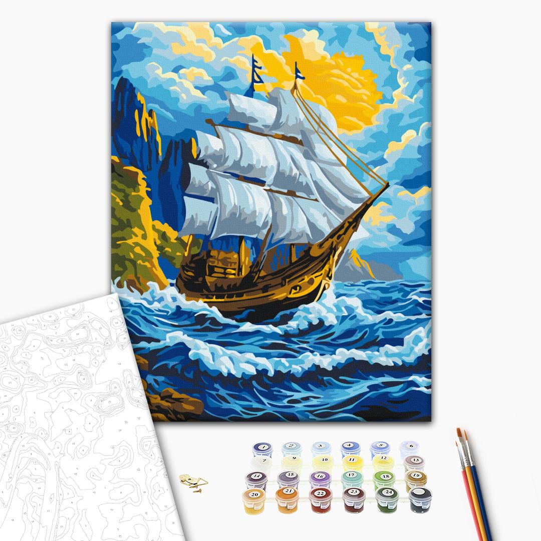 Painting by numbers Wind in the sails (BS54243)