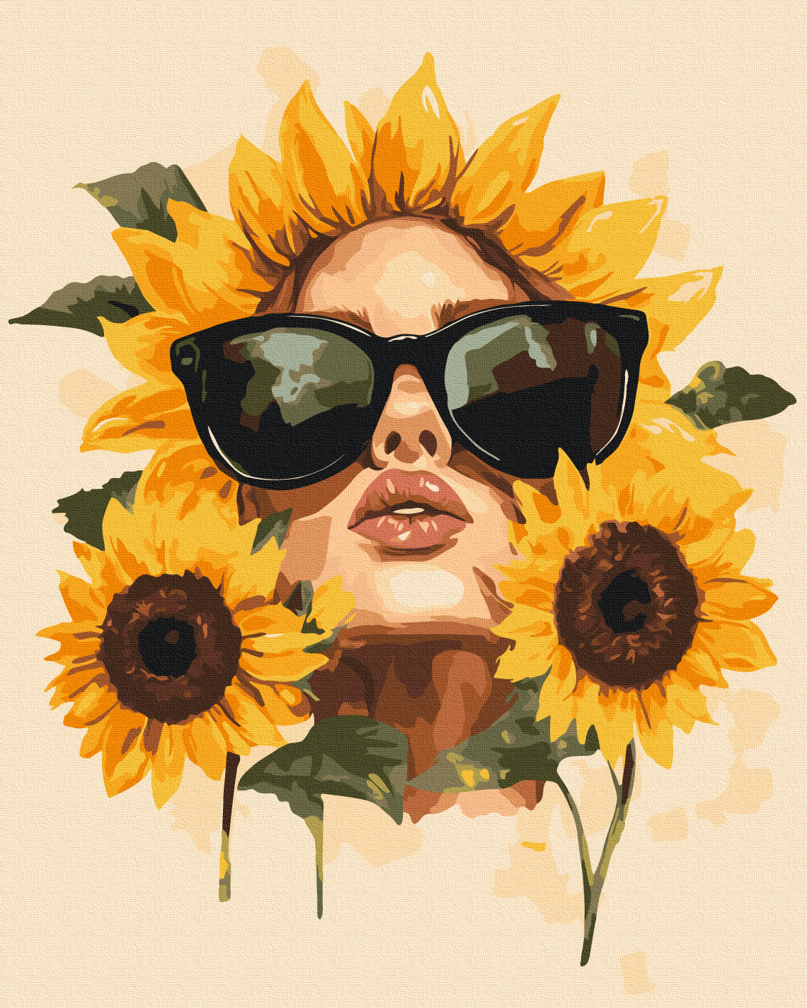 Painting by numbers Sunflower mood (BS54309)