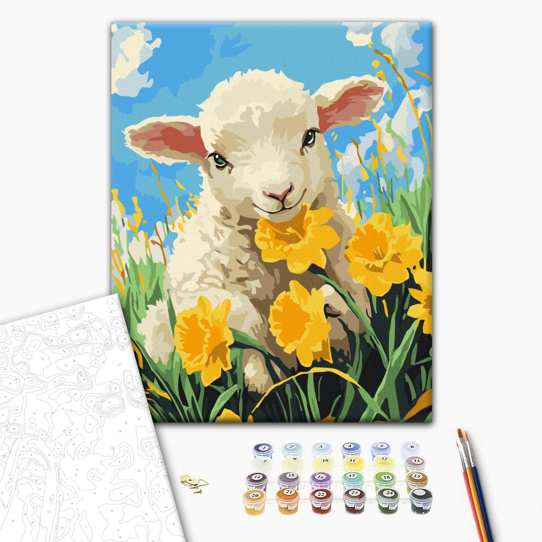 Painting by numbers The gentle bleating of summer (BS54317)