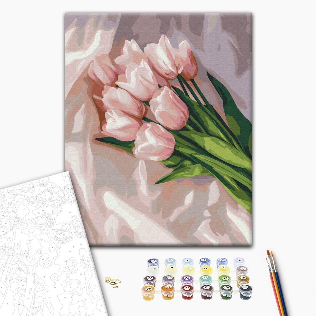 Painting by numbers The tenderness of tulips (BS54228)