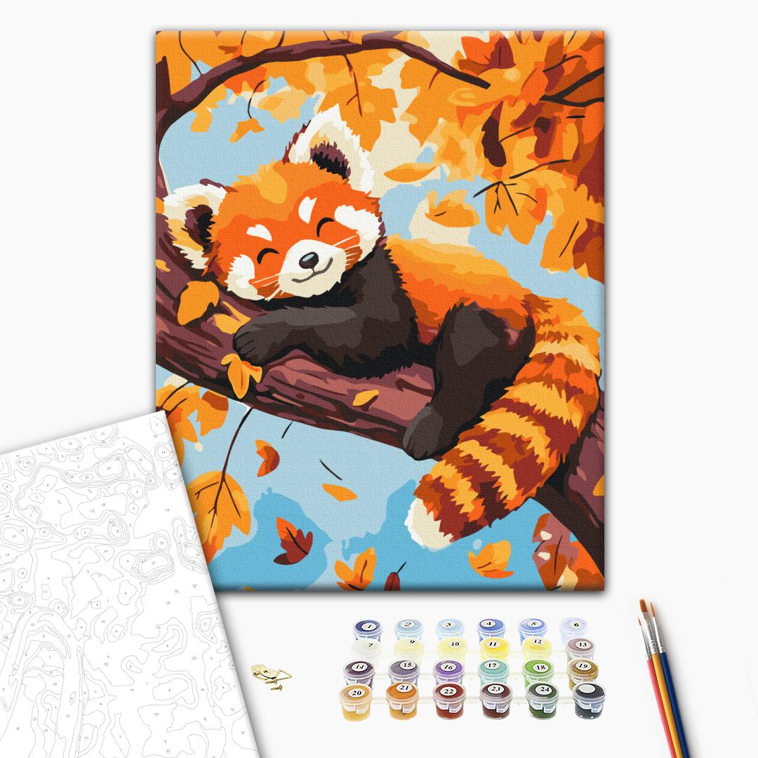 Painting by numbers Red panda (KBS0183)