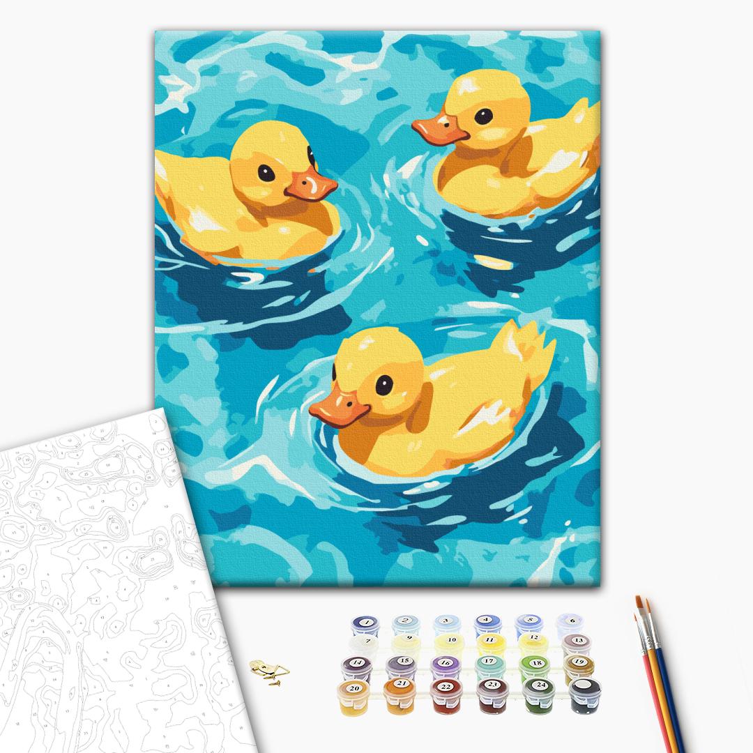 Painting by numbers Ducklings (KBS0178)