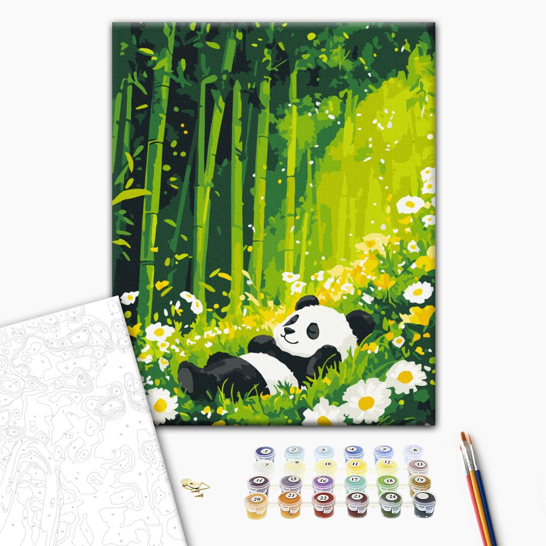 Painting by numbers Sweet relaxation in the meadow (KBS0188)