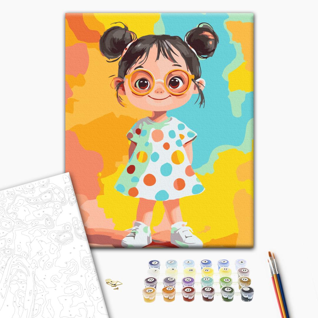 Painting by numbers The rainbow girl (KBS0197)