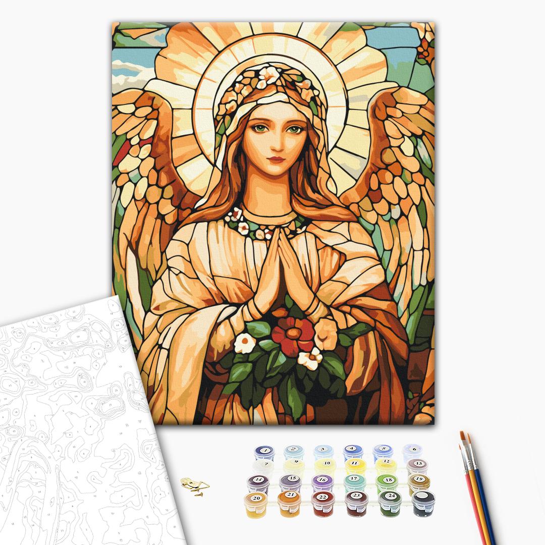 Painting by numbers Heavenly protection (BS54328)