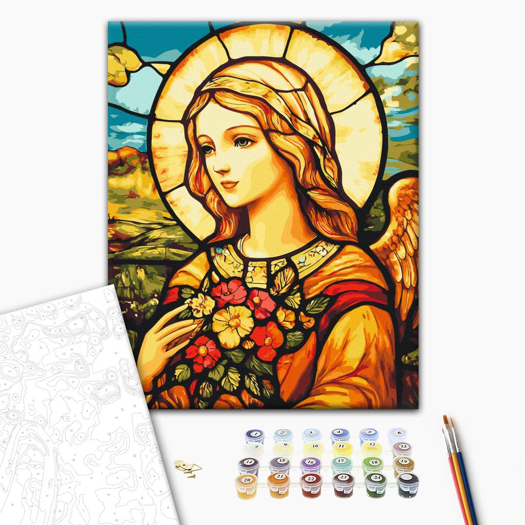 Painting by numbers Angel of love and kindness (BS54326)