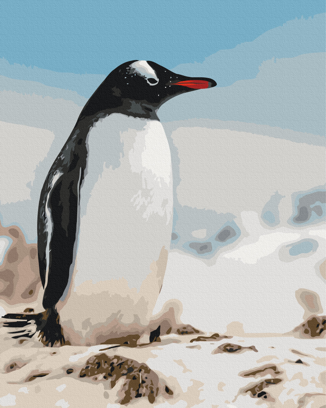 Painting by numbers The main neighbor of Ukrainian polar explorers © Serhiy Glotov (BS54260)