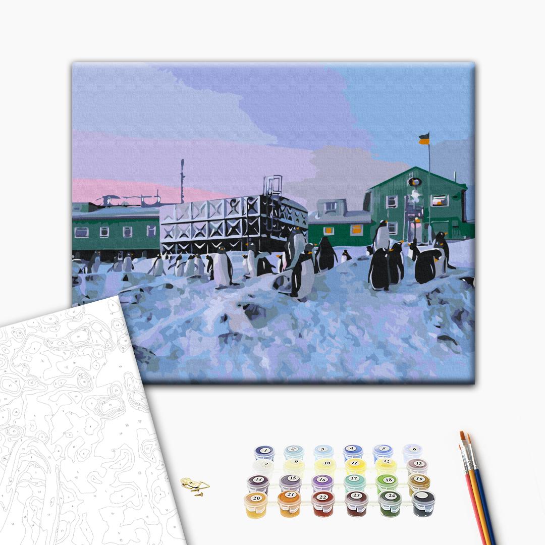 Painting by numbers Vernadsky Research Base © Oksana Savenko (BS54271)