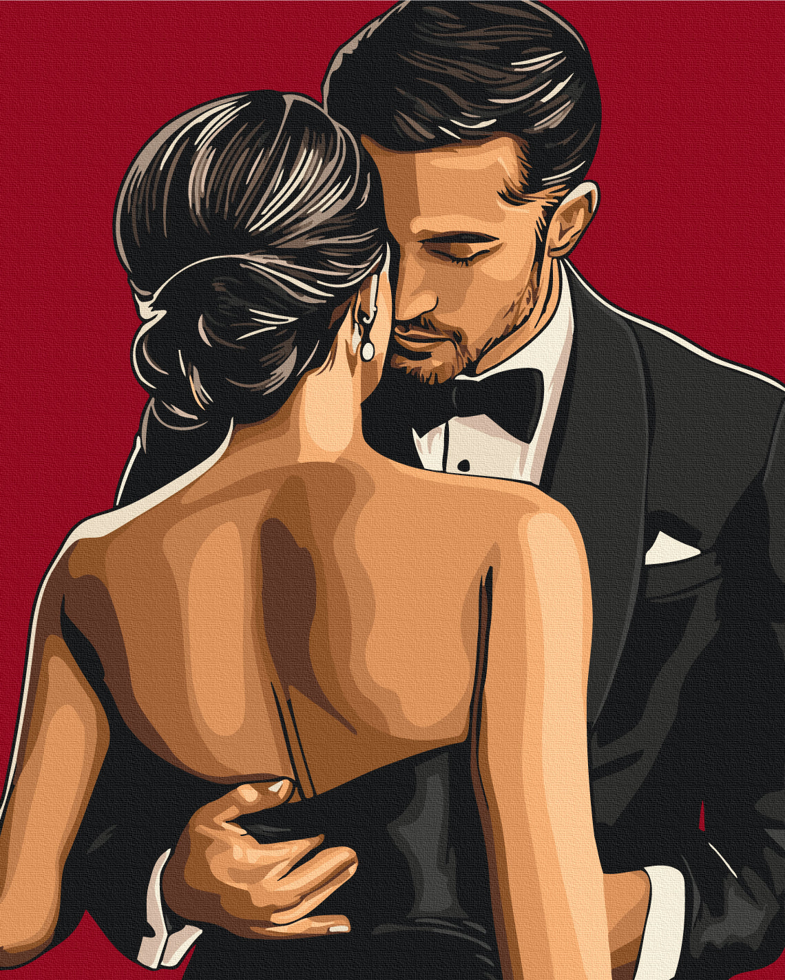 Painting by numbers The dance of temptation (BS54338)