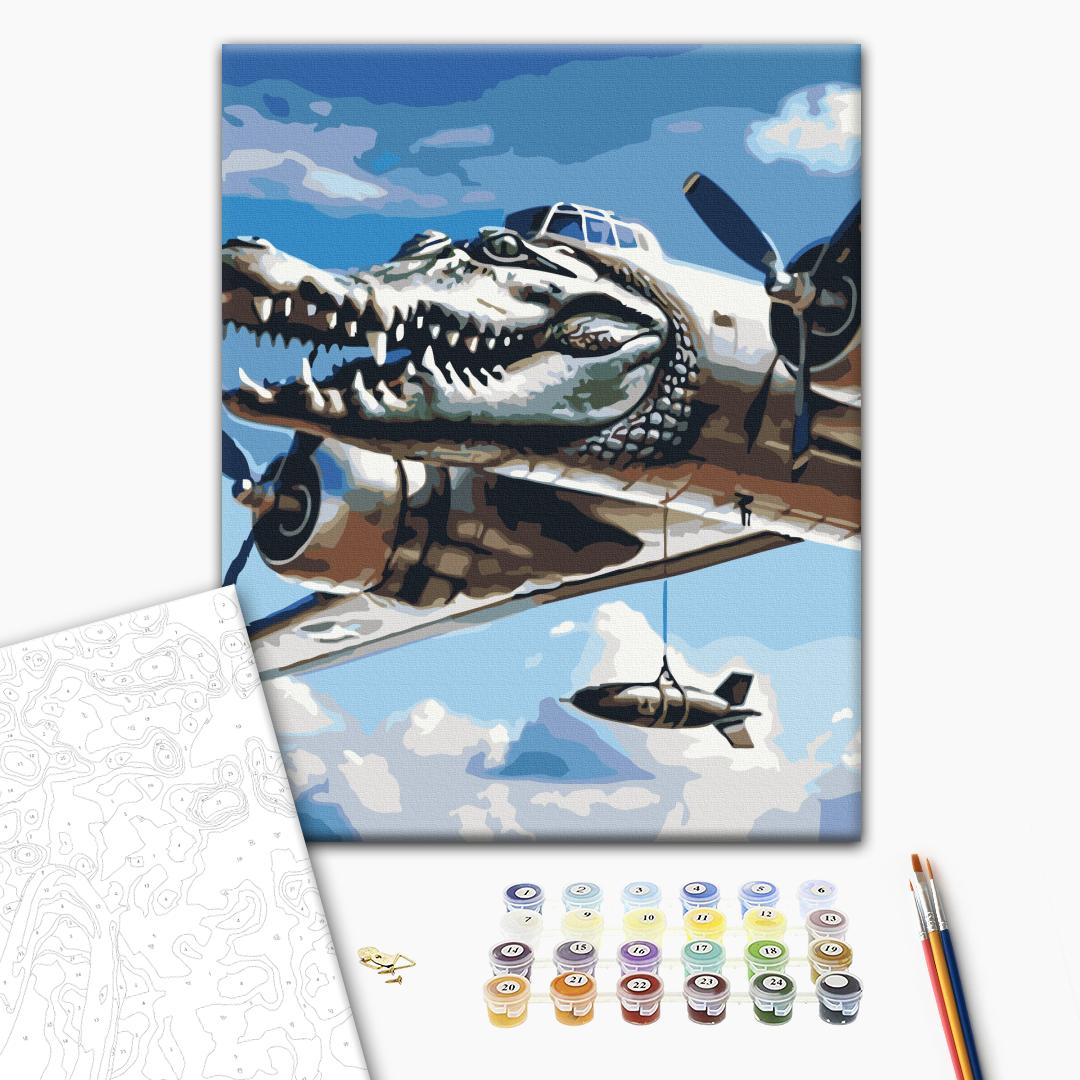 Painting by numbers Bombardino Crocodile (BS54388)