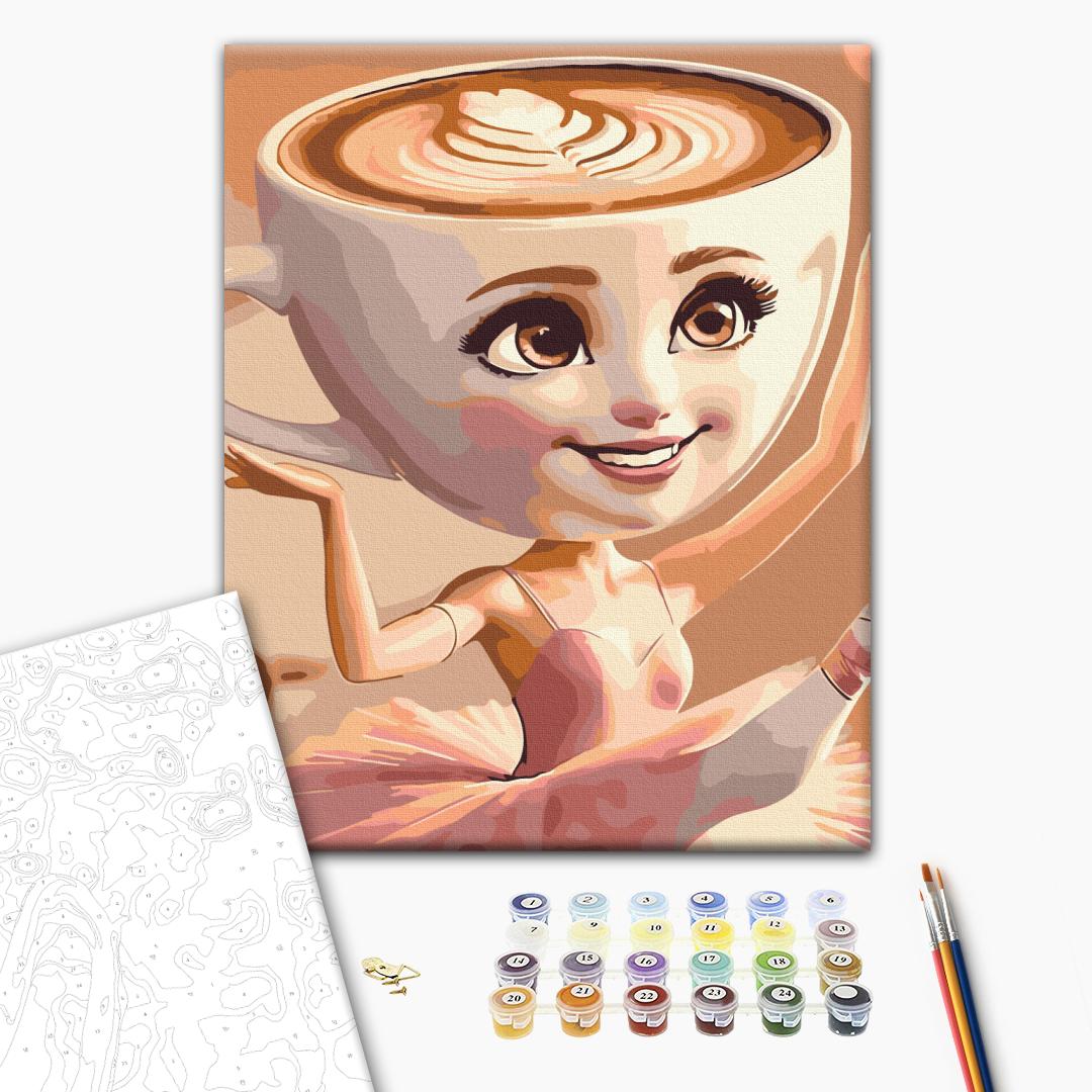 Painting by numbers Ballerina Cappuccino (SBS037)