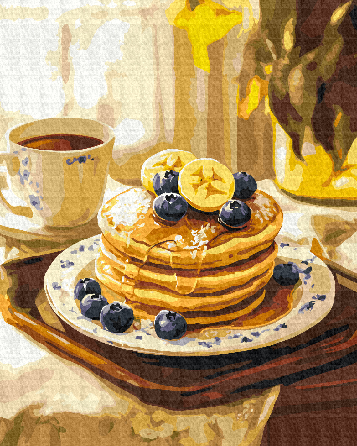 Painting by numbers Sweet breakfast (BS54436)