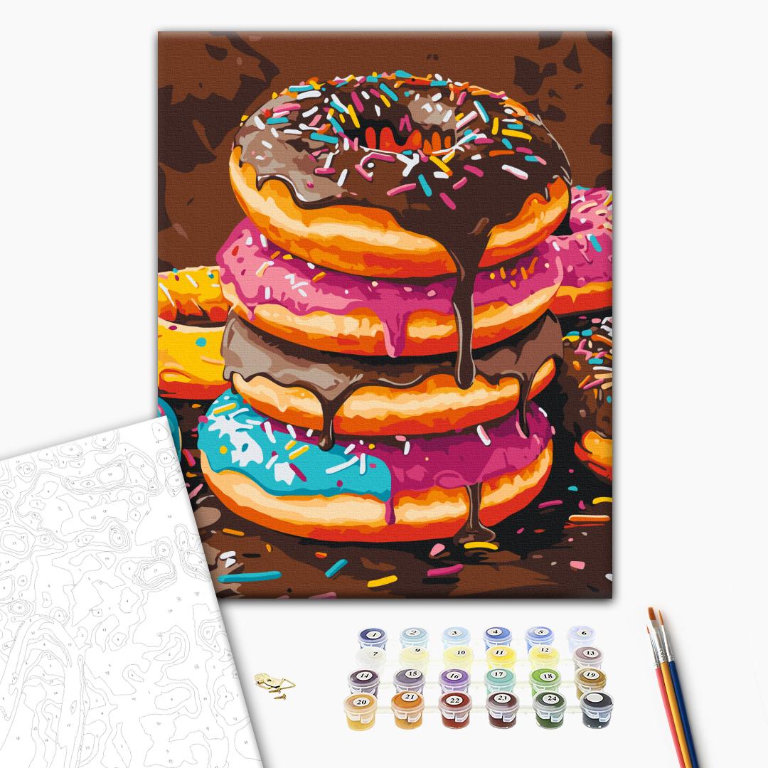 Painting by numbers Sweet donations (BS54437)