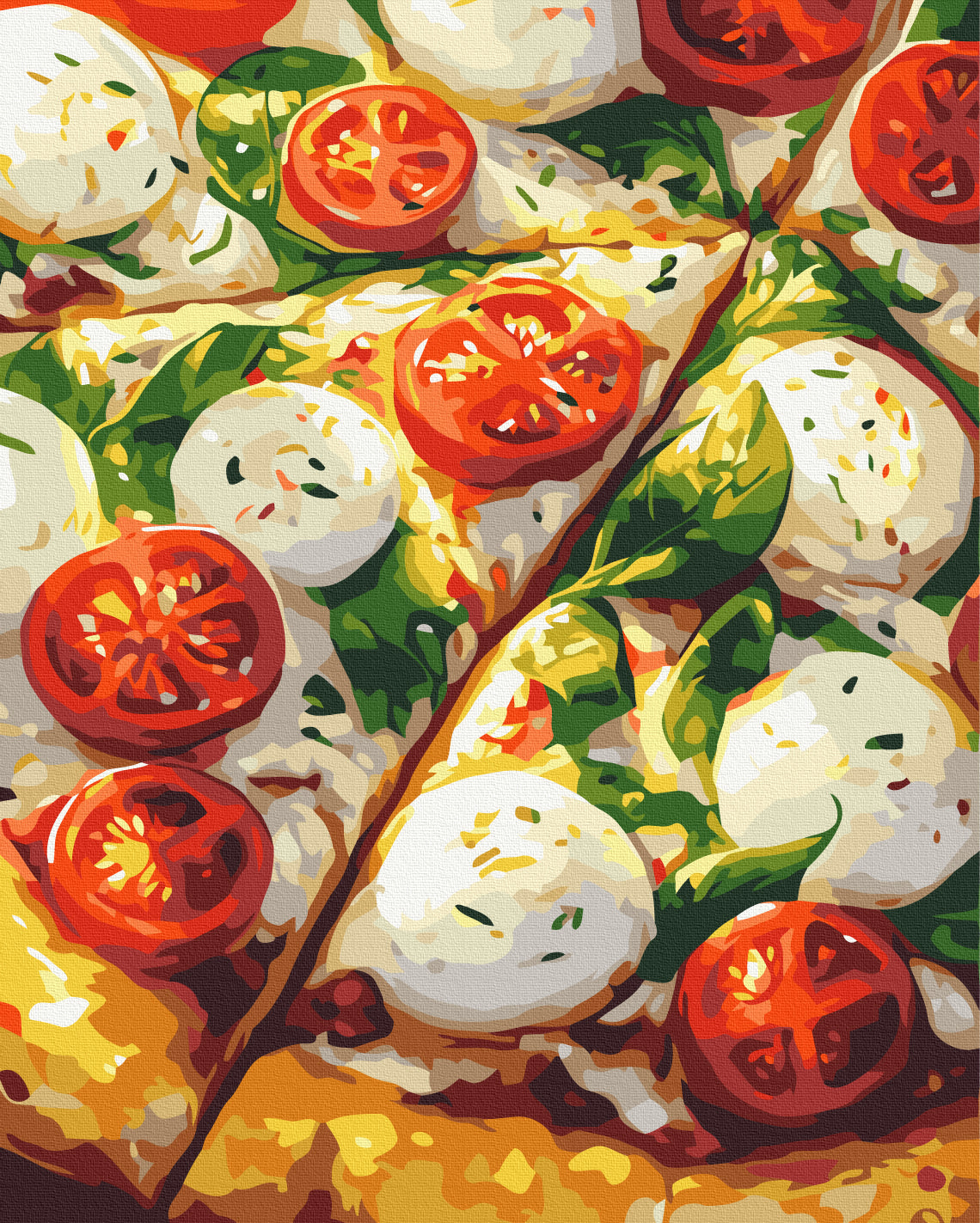 Painting by numbers Italian pizza (BS54442)
