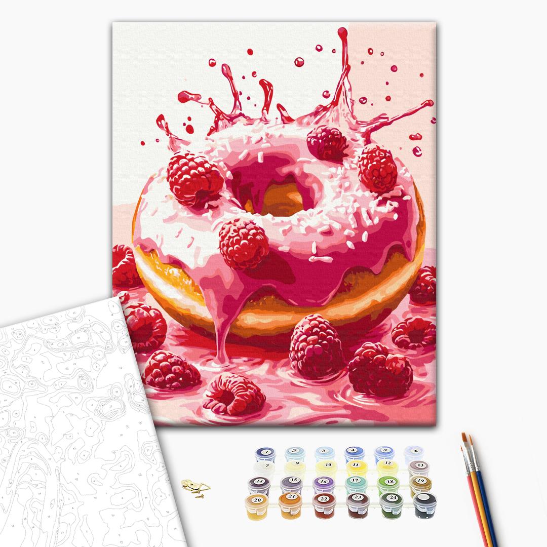 Painting by numbers Raspberry donation (BS54446)