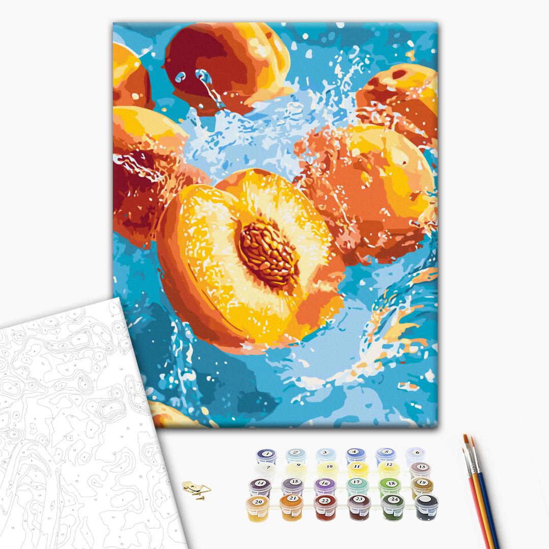 Painting by numbers Juicy peach (BS54450)