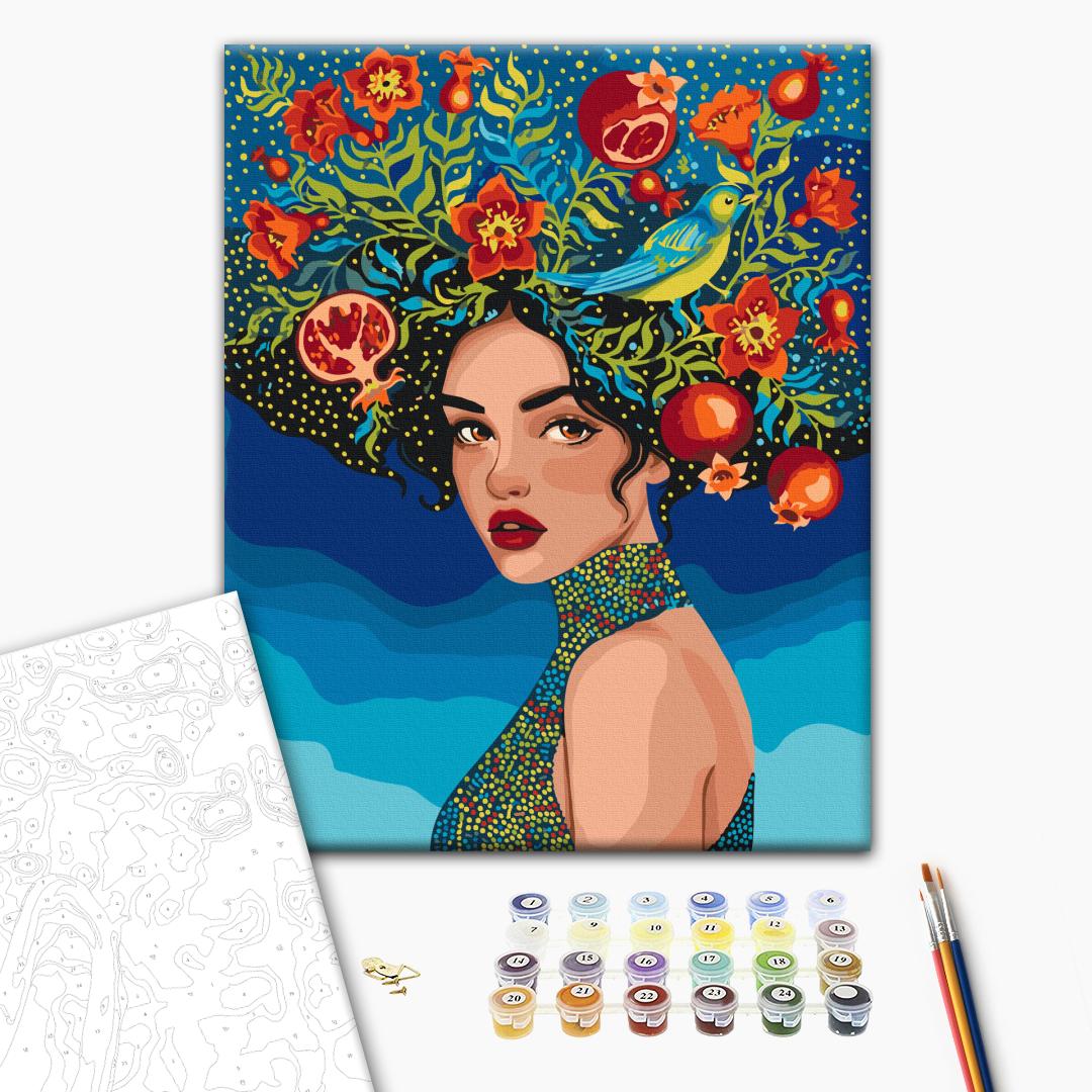 Painting by numbers Keeper of the summer © Polina Skurykhina (BS54323)