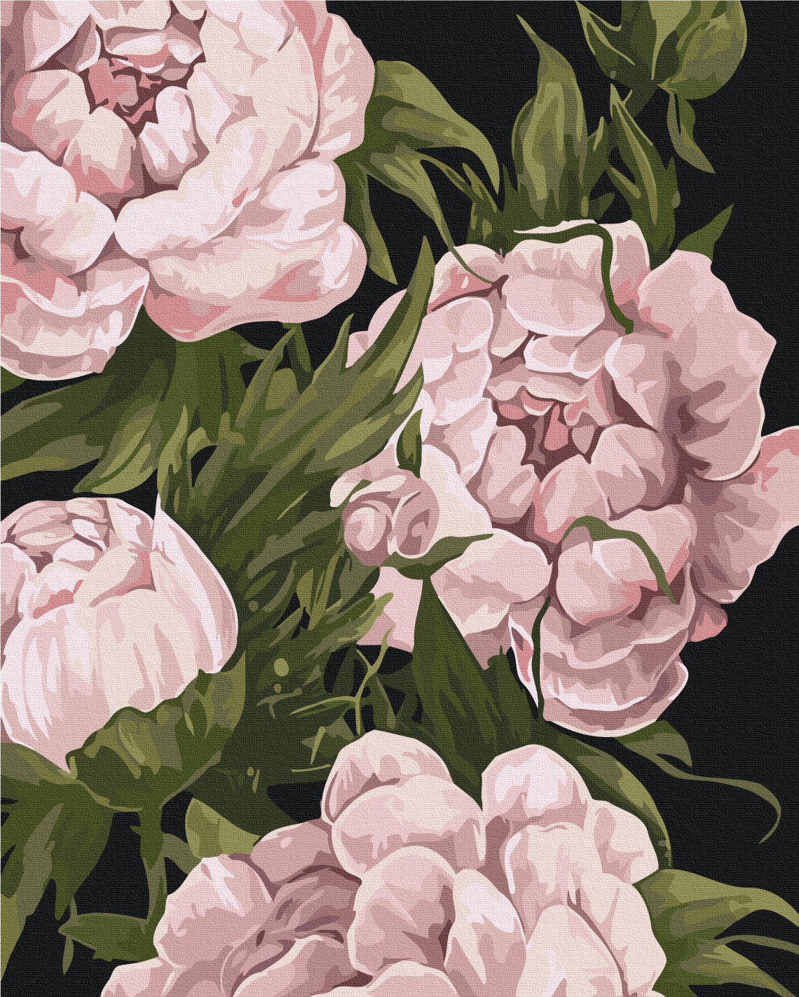 Painting by numbers Garden of tender dreams © LUNATART (BS54303)