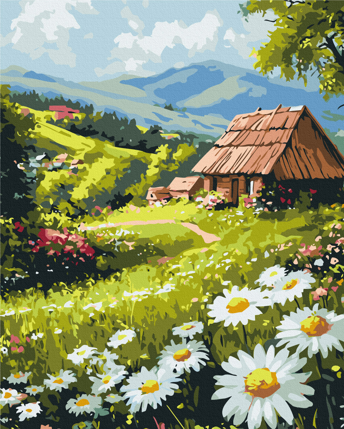 Painting by numbers Rural comfort (BS54381)