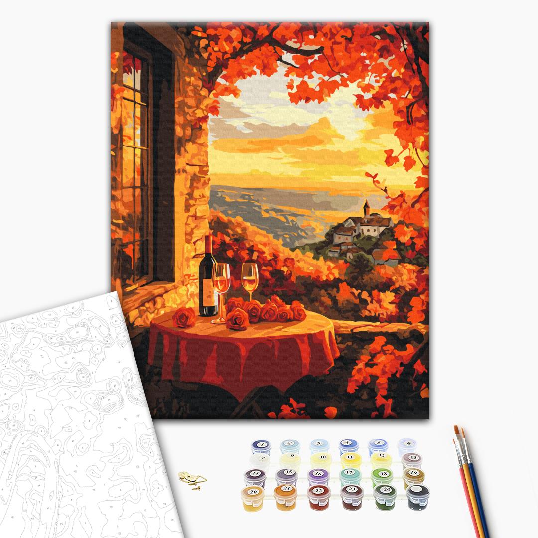 Painting by numbers Autumn romance (BS54398)