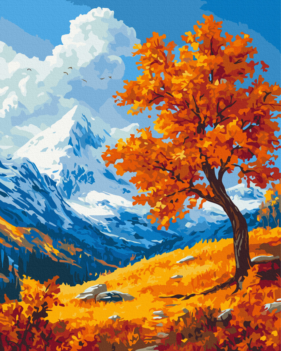 Painting by numbers Autumn landscape (BS54396)
