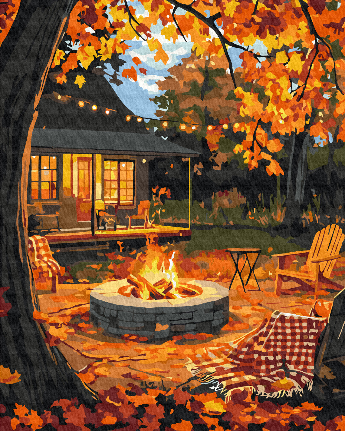 Painting by numbers Autumn aesthetics (BS54402)