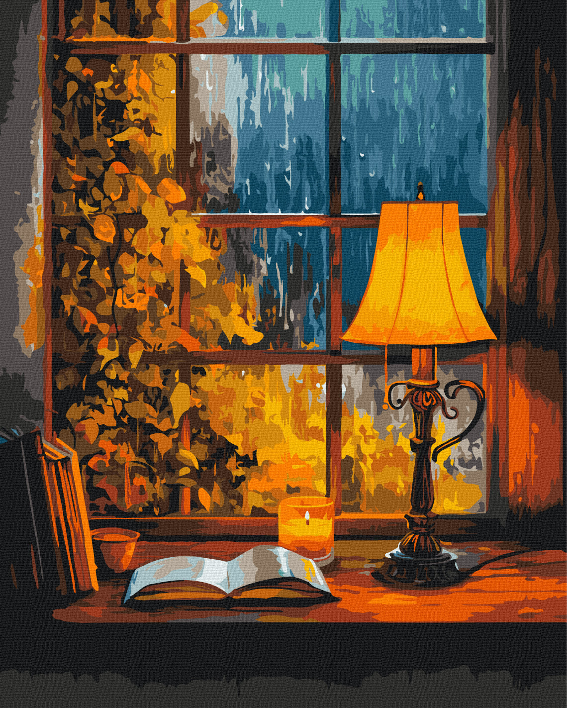 Painting by numbers The day it rained (BS54399)