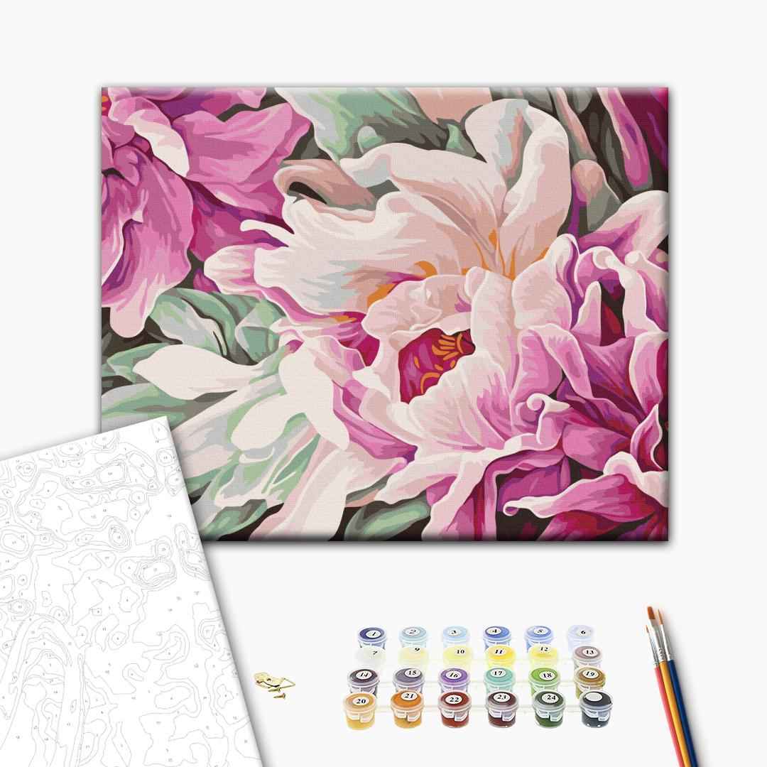 Painting by numbers In the rhythm of flowers © Anastasia Alyokhina (BS54478)
