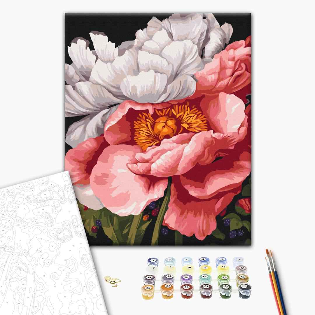 Painting by numbers Silence in flowers © Anastasia Alyokhina (BS54475)