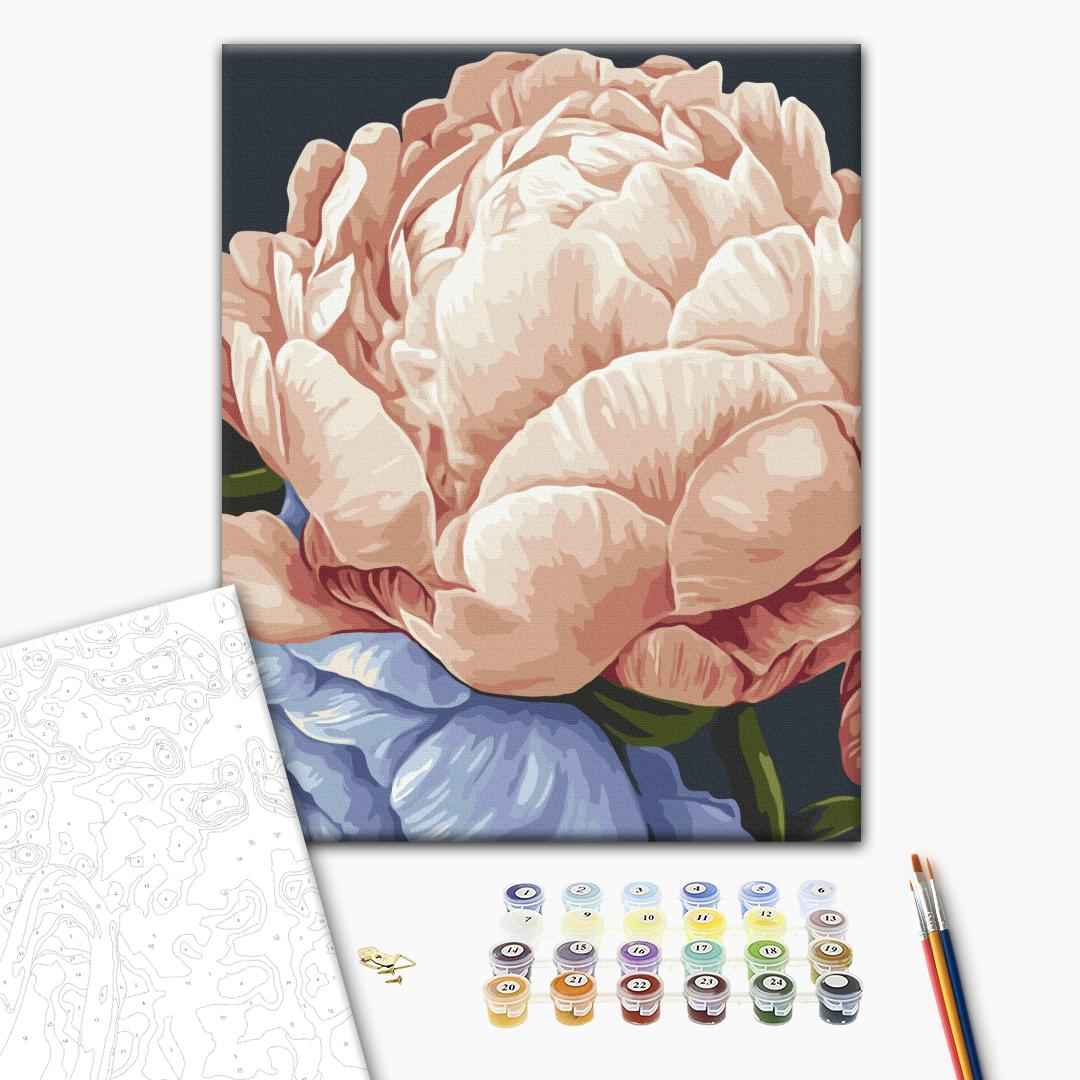 Painting by numbers Peace in flowers © Anastasia Alyokhina (BS54473)