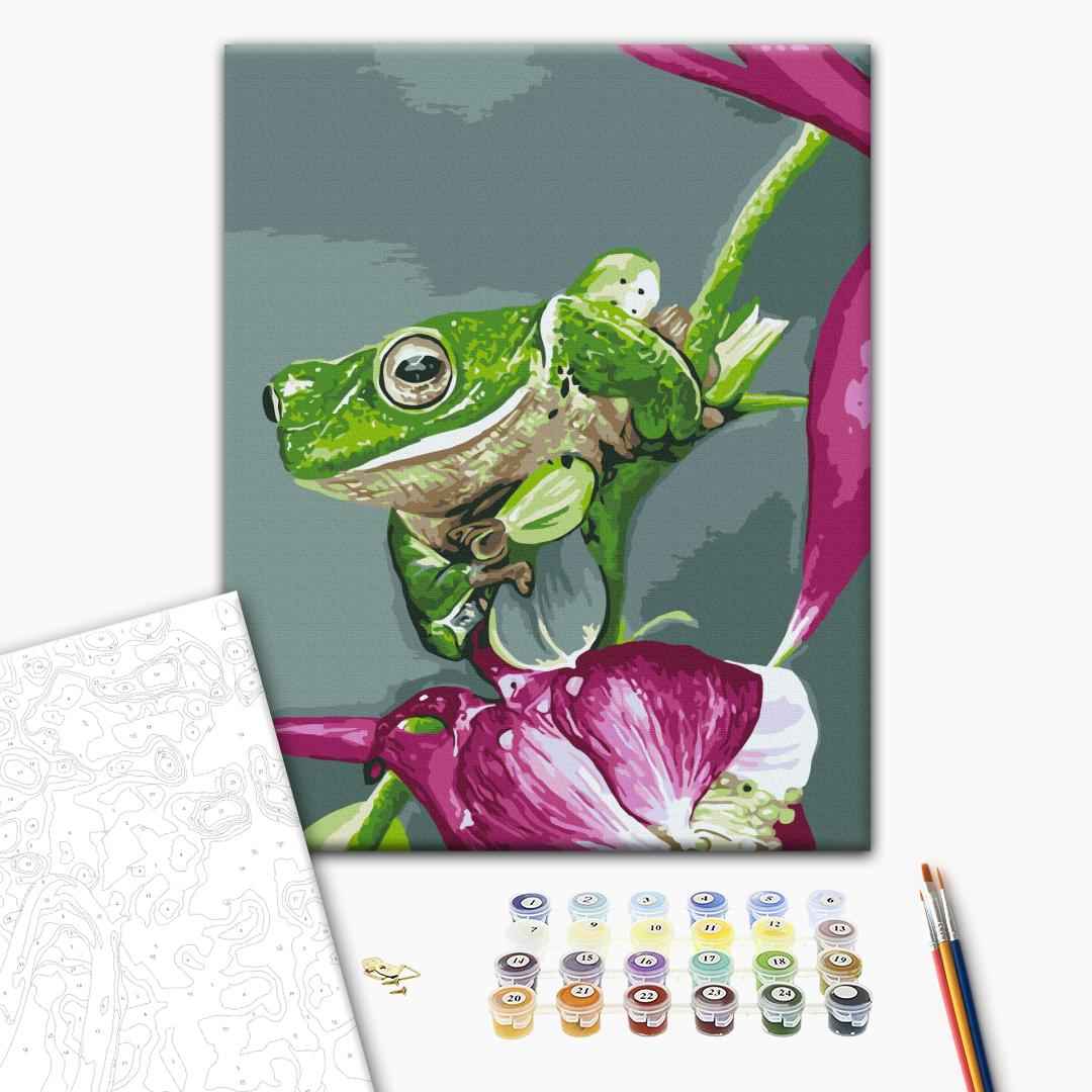 Painting by numbers Green grace © Telonitskaya Kristina (BS54482)