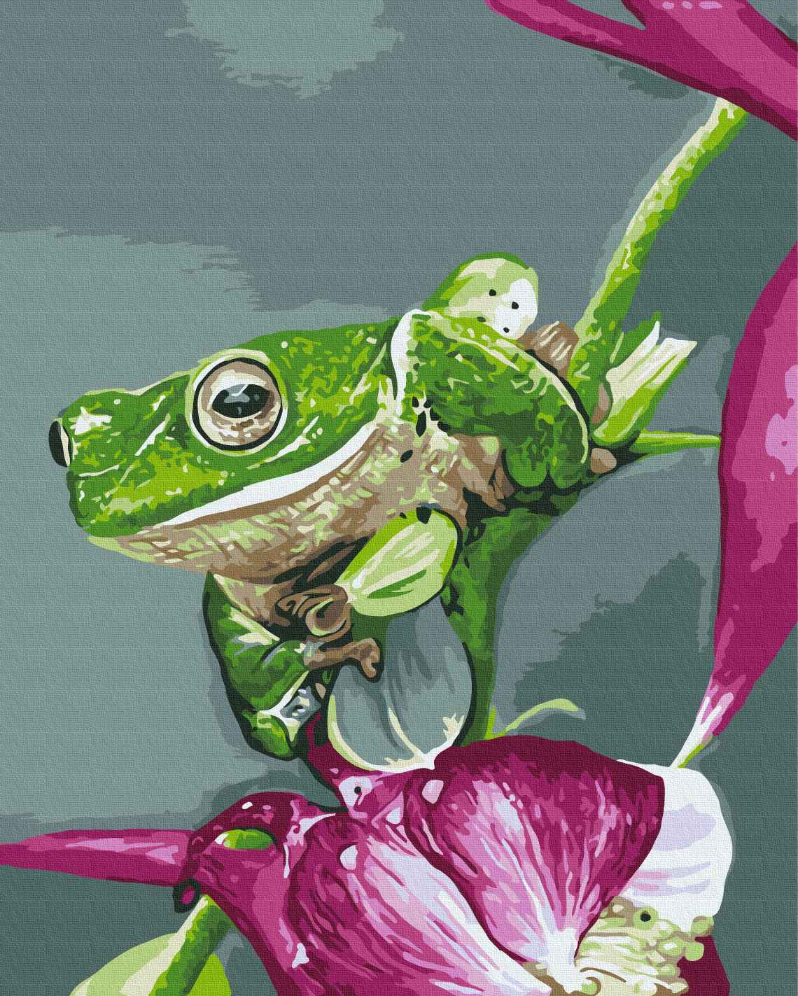 Painting by numbers Green grace © Telonitskaya Kristina (BS54482)