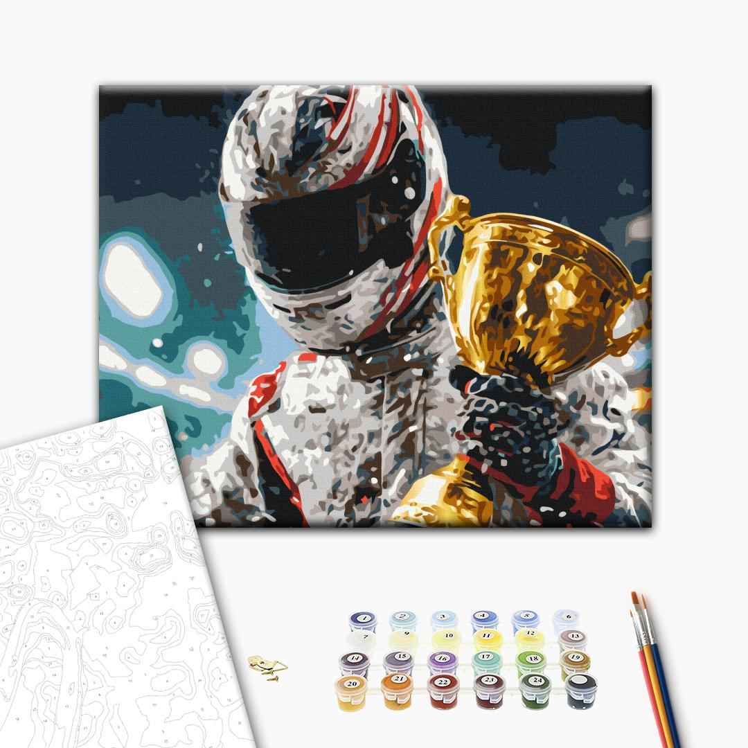 Painting by numbers The path of a champion (BS54519)