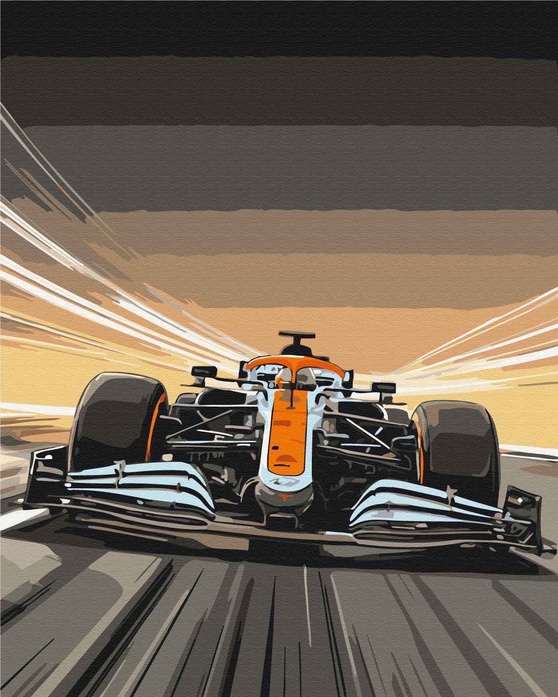 Painting by numbers The moment of acceleration (BS54522)