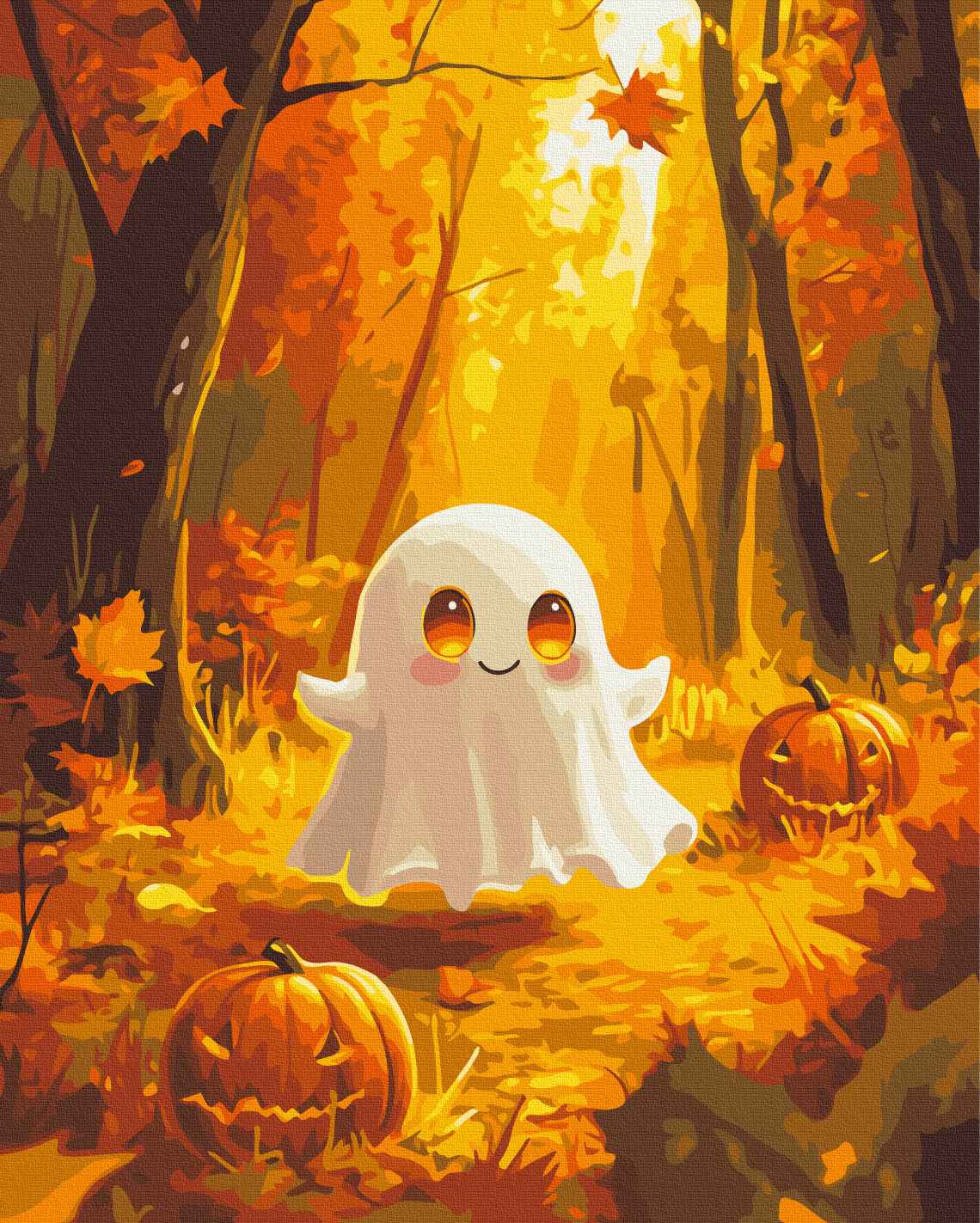 Painting by numbers Sweet “Boo!” (BS54430)