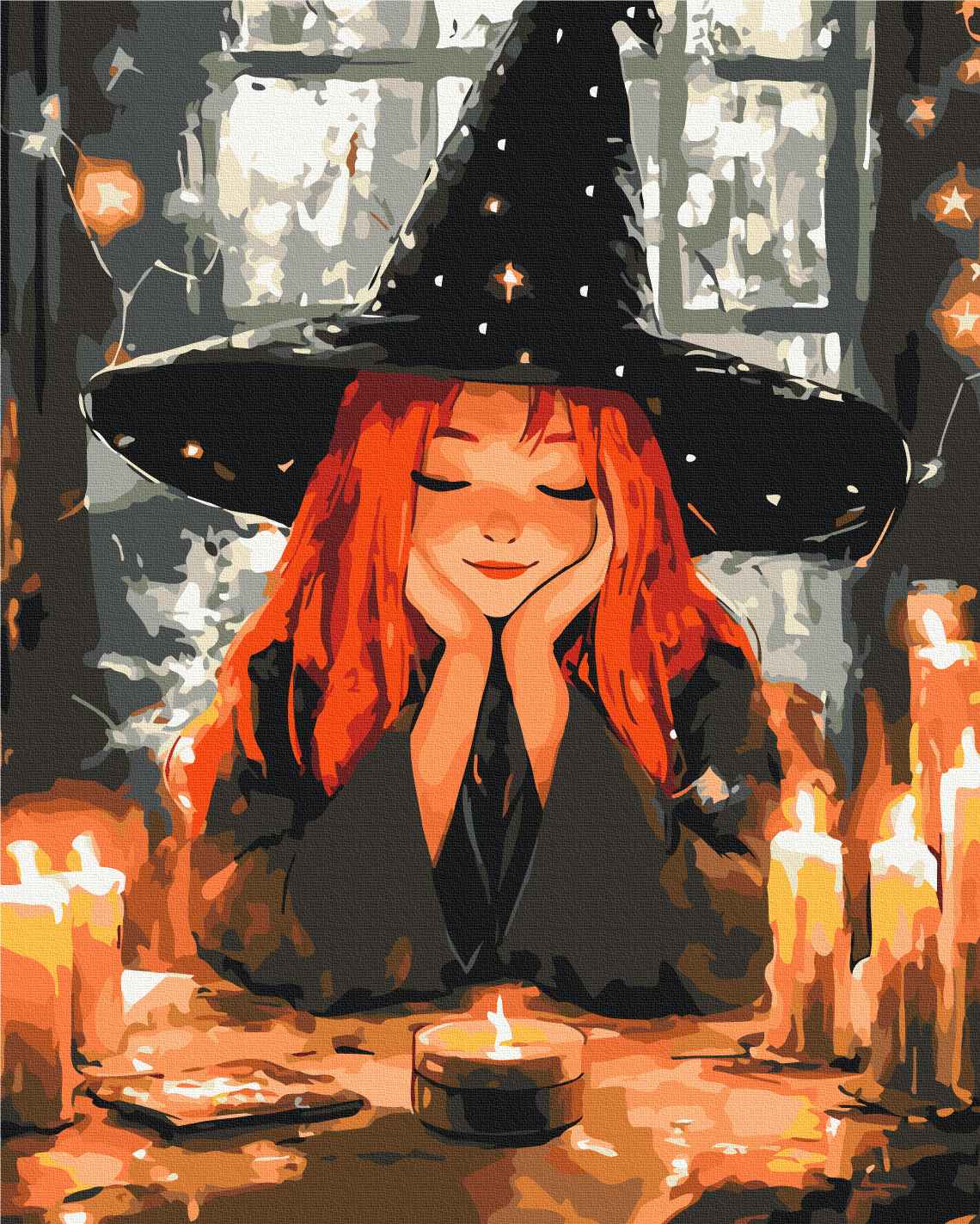 Painting by numbers The Night of the Witch (BS54413)