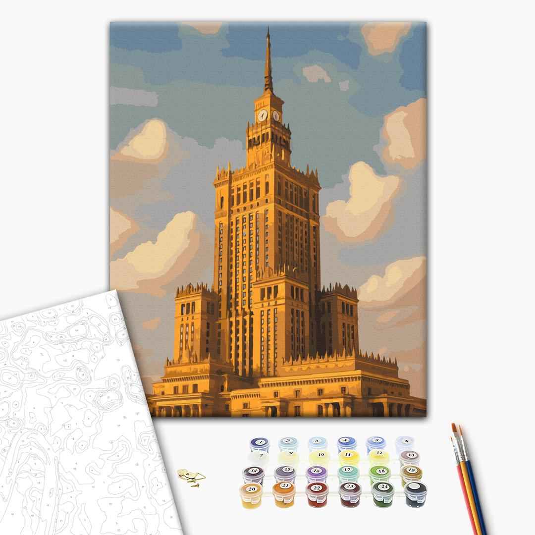 Painting by numbers Palace of Culture and Science in Warsaw (BS54534)